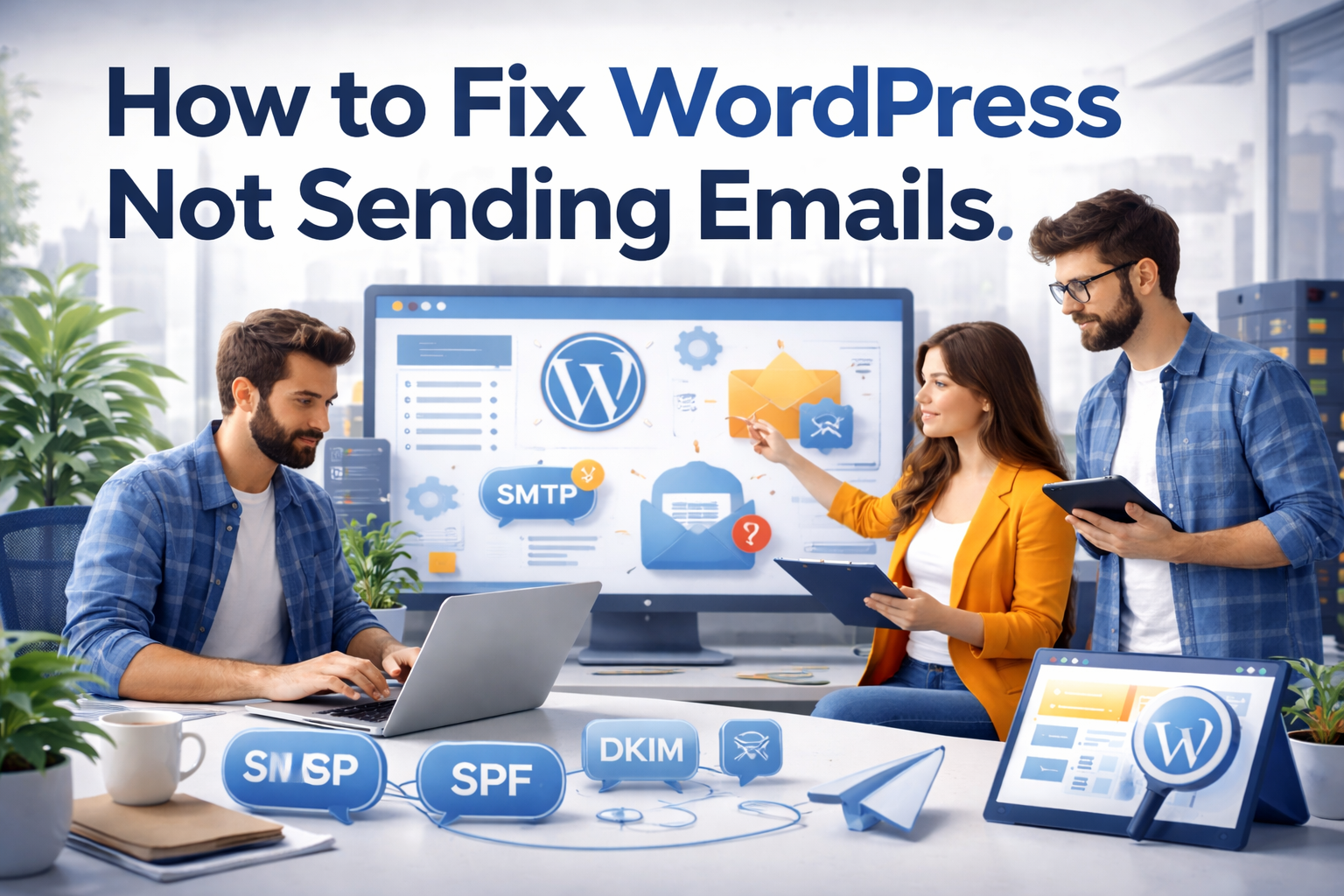 WordPress Not Sending Emails? Here’s the Ultimate SMTP Fix (2026)