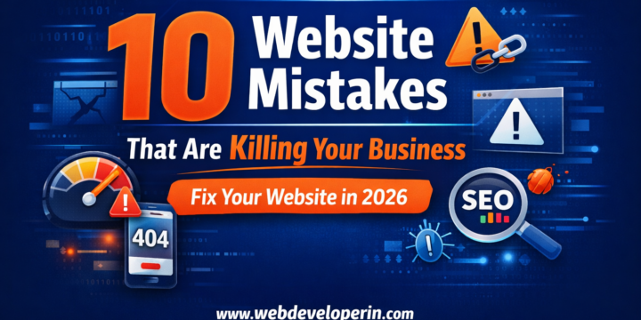 10 Common Website Mistakes That Are Killing Your Business in 2026