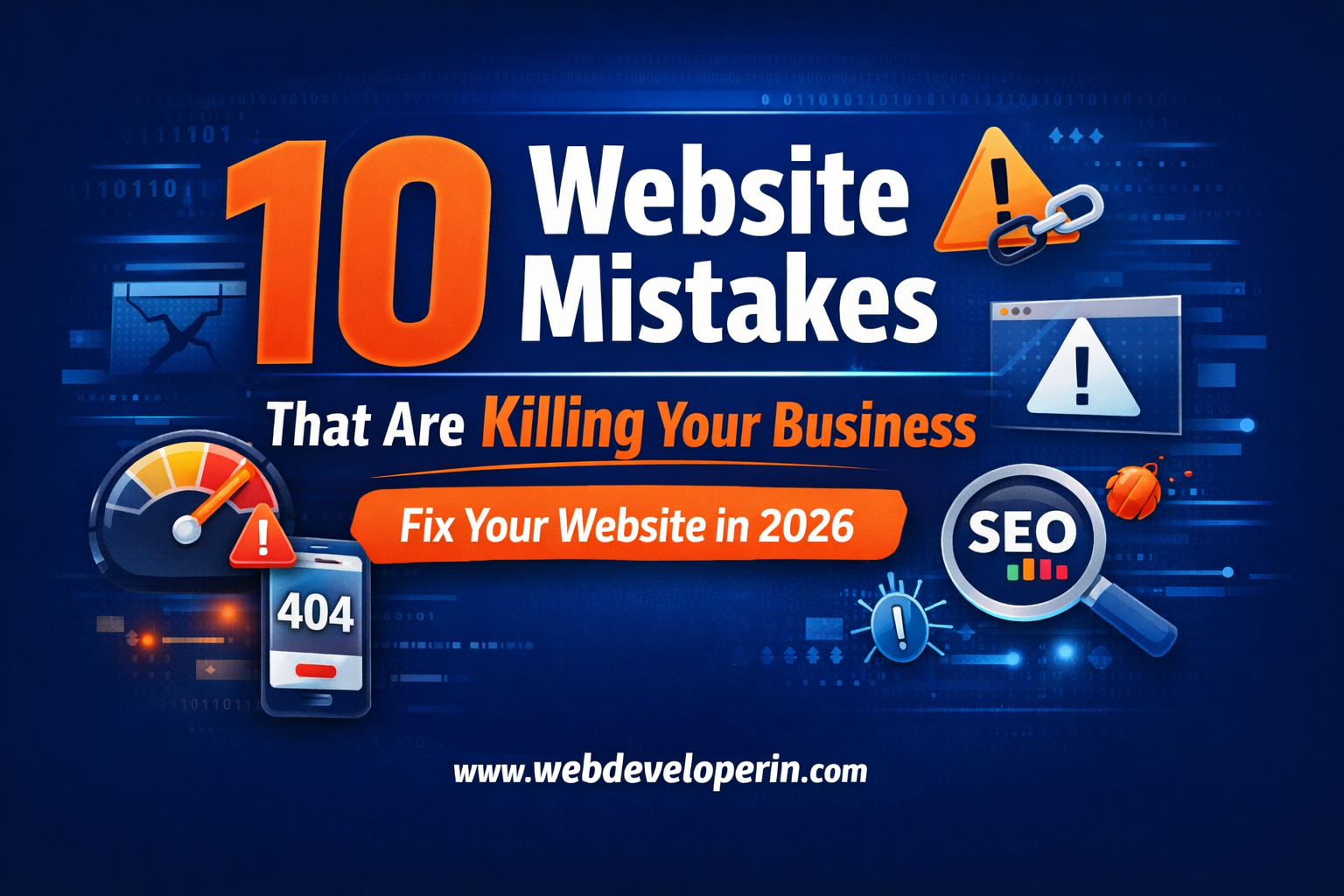 10 Common Website Mistakes That Are Killing Your Business in 2026