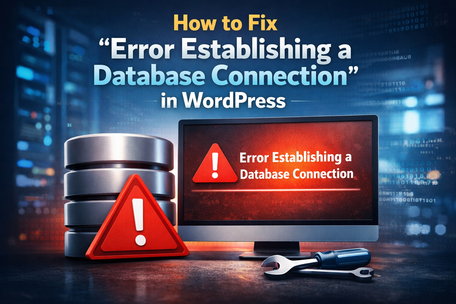 How to Fix “Error Establishing a Database Connection” in WordPress