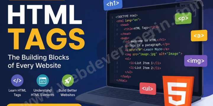 HTML Tags Explained: A Complete Beginner’s Guide to HTML Elements
